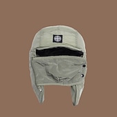 economico Cappellino da baseball da uomo-Per uomo Da aviatore Nero Verde fibra di poliestere Regolabile Caldo Sport e Outdoor All'aperto Abbigliamento casual alla moda Ciclismo Tinta unica Calore Termico Antivento