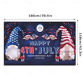 billige USA 250.-uavhengighetsdagen banner bakgrunn stoff festival utstillingsvindu veggdekorasjon hengende stoff flagg