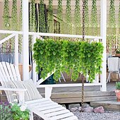 halpa Tekoplantit ja vihreys-4 kpl monstera-lehtiä, keinotekoisia roikkuvia köynnöksiä, tekomurattia, trooppisia lehtiä, vihreitä lehtikasveja, vehreyttä, tekoköynnösmurattia, rottinki-saniaisia, hääpuutarhaan, kotiin,