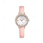 preiswerte Quarz-Uhren-Muttertagsgeschenk 1 originale Business-Stil Perlmutt-Muster-Uhr modische Damen-Uhr Ipx7 wasserdicht Freizeit Sport Quarz-Armbanduhr für Frauen Box