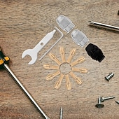 economico Strumenti di misurazione e misurazione-Kit di 16 mandrini per smerigliatrice con anima in rame, 2 dadi, 1 pinza imperiale e 2 chiavi per accessori per utensili rotanti a batteria e parti per trapani elettrici
