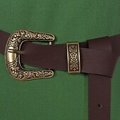 ieftine Rochie-Retro / vintage Medieval Renascentist Lung Rochii Curea în Talie Viching Costume de fancy Pentru femei Viching Halloween Carnaval Târgul Renașterii LARP Petrecere cu tematică retro Adulți Rochie