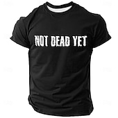  Per uomo Gergo divertente Maglietta Manica Corta maglietta Stampa 3D Girocollo Camicia Moda Quotidiano Quotidiano Streetwear Blu Blu chiaro Nero Estate Primavera Abbigliamento S M L XL XXL XXXL