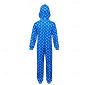 economico Costumi per ragazzi-Fiaba Detective degli animali Fantasia animale Serpente Pigiami Pigiama Costume per festa a tema Cosplay for Ragazzi Bambini Adulti Carnevale Festa / Sera
