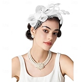 economico Fascinatori &amp; Cappelli-Derby Copricapo affascinante Gentildonna Costume Per donna Mascherata Tè Ascot Festival delle corse di cavalli Adulti Copricapo