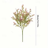 tanie Rośliny sztuczne i zieleń-6 szt. sztucznych roślin pieniężnych, sztuczna zieleń, plastikowa roślina doniczkowa z liśćmi, sztuczna roślina doniczkowa w stylu europejskim do wystroju domu &amp; wyświetlacz