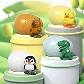 Недорогие Пасха-Пасхальное подарочное яйцо с заводным механизмом, игрушка-динозавр, игрушка-животное для вылупления, многоразовая заводная игрушка для мальчиков. &amp;девочки, забавный наполнитель для пасхальной корзинки