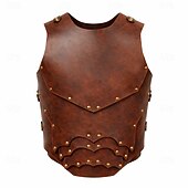 preiswerte Rüstung-Retro Vintage Mittelalterlich Rüstung Schulterpanzer Ärmellos Ritter Ranger Kostüm Unisex Halloween Karneval Renaissance-Messe LARP Erwachsene