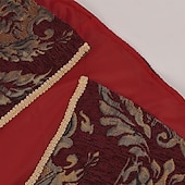 お買い得  衣装-ロココ調 ヴィクトリアン ルネッサンス ケープ ファンシーコスチューム 貴族 王室の衣装 フィット＆フレア 仮装 男性用 ファンタジー ハロウィーン カーニバル 性能 LARP レンフェア 成人 上着 パンツ クローク