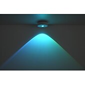 olcso Puck Lights-3 db újratölthető LED szekrényvilágítás, mágneses, vezeték nélküli RGB korongvilágítás távirányítóval, gardrób, borszekrény, szekrény alatti világítás, kábelezést nem igényel, USB-n újratölthető