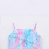 baratos Fantasias para meninas-sereia Princesa sereia Vestidos Fantasia de festa temática Fantasias for Para Meninas Crianças Carnaval Baile de Máscaras Festa Feriado