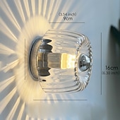 tanie Kinkiety wewnętrzne-Nowoczesny Kinkiety wewnętrzne Sypialnia Jadalnia Metal Światło ścienne 110-120V 220-240V 5 W