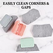 economico elettrodomestici-3 pezzi di detergente magnetico per vetri, doppi vetri, spazzola per la pulizia di finestre, balcone, tergicristallo automatico a doppio lato, detergente per superfici