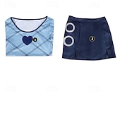 billige Kvinners kostymer-Haveventyrer Stråhattpirat Navigator Fancy kostyme Anime Cosplay Y2K for Dame Voksne Halloween Karneval Fest Ytelse Fritid / hverdag