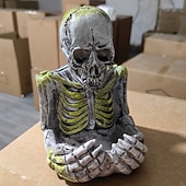 billige Utendørs vegghenger-Bigfoot fuglemater, vanntett utendørs skulptur med palmeskål &amp;skjult nøkkelhullshenger, tremontert/hengende hagedekor for fugletitting i hagen, for naturelskere