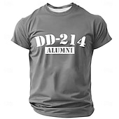  2026 250 de ani Camisa T-Shirt Veteran Patriot Grafic cu Gât Rotund cu Mâneci Scurte
