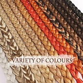 economico Code-Extension per coda di cavallo lunga con elastico, lisce e avvolgenti, extension per capelli sintetici morbidi e soffici, per donne, da indossare tutti i giorni, 26 pollici, biondo chiaro, mix platino,