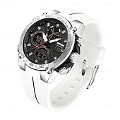 זול שעונים דיגיטלים-SANDA גברים שעון דיגיטלי מינימליסטי רטרו וינטג ' פאר ספורטיבי זורח שעון עצר Alarm Clock ספירה לאחור ג'ל סיליקון שעון