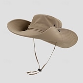 رخيصةأون قبعات الرجال-رجالي قبعة الدلو أسود أزرق البحرية ألياف البوليستر قابل للتعديل العطلة عتيق ستايل رياضي فضفاض مناسب للبس اليومي الأماكن المفتوحة لون الصلبة حماية الشمس واقي شمسي