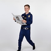  Fiaba Detective degli animali Fantasia animale Poliziotto / Poliziotta Abiti Costume per festa a tema Cosplay for Unisex Bambini Adulti Carnevale Giornata universale dell'infanzia All'aperto