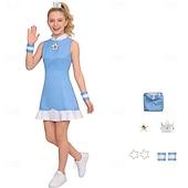  Gra wideo „Hydraulik” Księżniczka Galaktyki Gwiezdna Księżniczka ... Sukienka Anime Cosplay for Dla obu płci Dla dzieci Dla dorosłych Halloween Karnawał Bal maskowy Impreza Sporty na świeżym