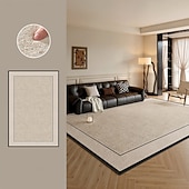 cheap Area Rugs-Vintage Style Durable Carpet Living Room Rug Antique Aesthetic Bedroom Sofa Mat Large Area Washable Easy-to-Clean