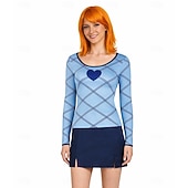 billige Kvinners kostymer-Haveventyrer Stråhattpirat Navigator Fancy kostyme Anime Cosplay Y2K for Dame Voksne Halloween Karneval Fest Ytelse Fritid / hverdag