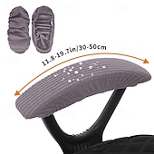 cheap Sofa Cover-Water Resistant Waffle Office Chair Armrest Covers Stretch Elastic Armrest Protector Set for Computer Desk Chair