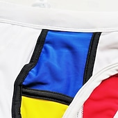 baratos Calções de banho &amp; Calções de surf-Homens Shorts de Natação Calção Justo de Natação Sunga de Natação Bloqueio de cores Secagem Rápida Esticar Respirável Calças Surfe Esportes Aquáticos Natação Verão