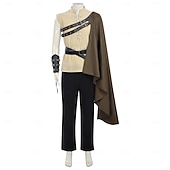 abordables Tenues-Médiéval Renaissance Costume élégant Guerrier Chevalier Viking Déguisement Homme Viking Fantaisie Halloween Carnaval Performance LARP Foire de la Renaissance Adulte Chemise Pantalon Ceinture