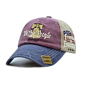 levne 250. výročí USA-Klobouk My, lid, vlastenecká vyšívaná baseballová čepice 1776 Liberty Freedom Design, nastavitelná vintage vlajka USA trikolóra tátova čepice pro muže a ženy