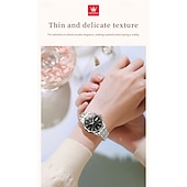 cheap Mechanical Watches-New Olevs Brand Ladies' Business Watch With Luminous Display, Calendar And Week Indication, Fully Automatic Mechanical Movement, Diamond-Set Rhombus Shape, Water-Resistant, Suitable For Casual And Spo