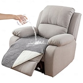 abordables Housse de fauteuil inclinable-Housse de fauteuil inclinable 100 % imperméable, housse antidérapante pour fauteuil inclinable, housse de protection pour canapé et fauteuil inclinable pour chiens et animaux de compagnie.