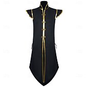 economico Capispalla-Retrò Vintage Medievale Rinascimento Gilet Senza maniche Elfo Ranger Collo alla coreana Costume Per uomo Fantasia Halloween Carnevale Fiera Rinascimentale LARP Festa a tema retrò Adulti Gilet Tutte