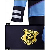 preiswerte Kostüme für Mädchen-Märchen Tierdetektiv Hasenpolizei Outfits Themenparty-Kostüm Film Cosplay for Mädchen Kinder Karneval Kindertag Buchwoche Party