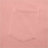 economico Camicie casual eleganti da uomo-Per uomo Camicia Camicia a nido d'ape Tessuto Camicia casual Camicia con Bottoni Blu Rosa Borgogna Blu marino Manica Lunga Semplice Testurizzato Colletto a Camicia Casuale Quotidiano Tasca Frontale