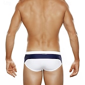 Недорогие Плавки и шорты для серфинга-Муж. Купальные шорты Обтягивающие длинные шорты Плавки Блокировка цвета Кулиска Быстровысыхающий Стреч Дышащий Нижняя часть Серфинг Водные виды спорта Плавание Лето