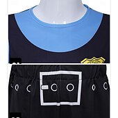 preiswerte Kostüme für Mädchen-Märchen Tierdetektiv Hasenpolizei Outfits Themenparty-Kostüm Film Cosplay for Mädchen Kinder Karneval Kindertag Buchwoche Party