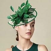 economico Fascinatori &amp; Cappelli-Copricapo affascinante Gentildonna Floreale Costume Per donna Mascherata Tè Ascot Festival delle corse di cavalli Adulti Copricapo