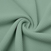  Herren Waffel-Poloshirts Textur Outdoor Lässig Viertelreißverschluss Langarm Mode Modern Einfarbig Texture Gestrickt Herbst Frühling & Herbst Herbst Winter Normale Passform Dunkel Braun Wein Schwarz