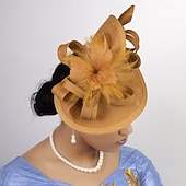 economico Fascinatori &amp; Cappelli-Copricapo affascinante Gentildonna Costume Per donna Mascherata Tè Ascot Festival delle corse di cavalli Adulti Copricapo