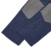 economico Pantaloni cargo-Per uomo Pantaloni Cargo Pantaloni Pantaloni in velluto a coste Pantaloni casual Tasca Elastico in vita Multi-tasche Semplice Comodità Morbido Lunghezza intera All'aperto Quotidiano Uscire Vacanza