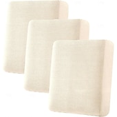  3 pezzi di fodere per cuscini singoli super elasticizzati, fodere per divani, fodere per cuscini per divani, set di fodere in tessuto jacquard testurizzato spesso