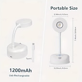 Χαμηλού Κόστους Puck Lights-Επαναφορτιζόμενη λάμπα τοίχου usb LED με προβολέα ανθρώπινου σώματος, έξυπνη ρύθμιση φωτεινότητας, τηλεχειριστήριο αφής, ασύρματο φωτιστικό κομοδίνου rgb για διάδρομο υπνοδωματίου και φωτισμό έργων