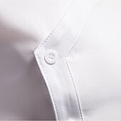 お買い得  メンズボタンダウンシャツ-男性用 シャツ ドレスシャツ ボタンアップシャツ プロムシャツ カラーブロック 日常 ビジネス ブラック ホワイト ルビーレッド ダークブルー 長袖 折襟 オールシーズン 衣類 刺繍