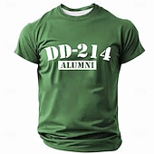  2026 250 de ani Camisa T-Shirt Veteran Patriot Grafic cu Gât Rotund cu Mâneci Scurte