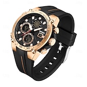 זול שעונים דיגיטלים-SANDA גברים שעון דיגיטלי מינימליסטי רטרו וינטג ' פאר ספורטיבי זורח שעון עצר Alarm Clock ספירה לאחור ג'ל סיליקון שעון