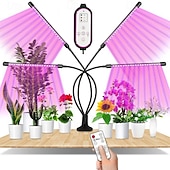abordables Luces de cultivo para plantas-1 PC 9 W 12 W 40/80 Cuentas LED Espectro Completo Para el invernadero hidropónico Luces LED para Crecimiento Vegetal Lámpara creciente Rojo Azul Morado 5 V Invernadero vegetal