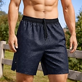 abordables Pantalones cortos de correr-Hombre Pantalones Cortos Running Pantalón Corto Short Running Pantalones cortos deportivos Correa Bolsillos Retazos Bermudas Diario Exterior Deporte Verano Secado rápido Dispersor de humedad
