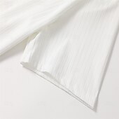 economico T-shirt in maglia a coste-Per uomo Maglietta Canotta Muscolare Maglietta a Maglia a Coste Manica Corta Maniche Corte Scollo a V Con intaglio Estate Primavera Tutte le stagioni Semplice Testurizzato Striscia di Fossa Moda